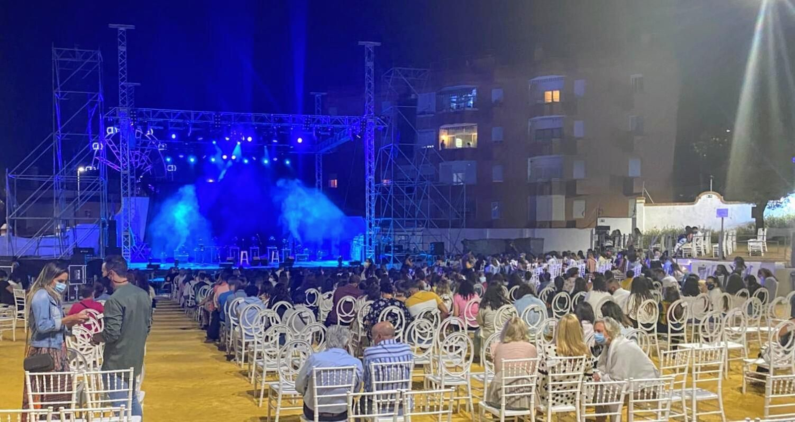 Imagen del Teatro Municipal en uno de los conciertos que se ha celebrado este fin de semana.