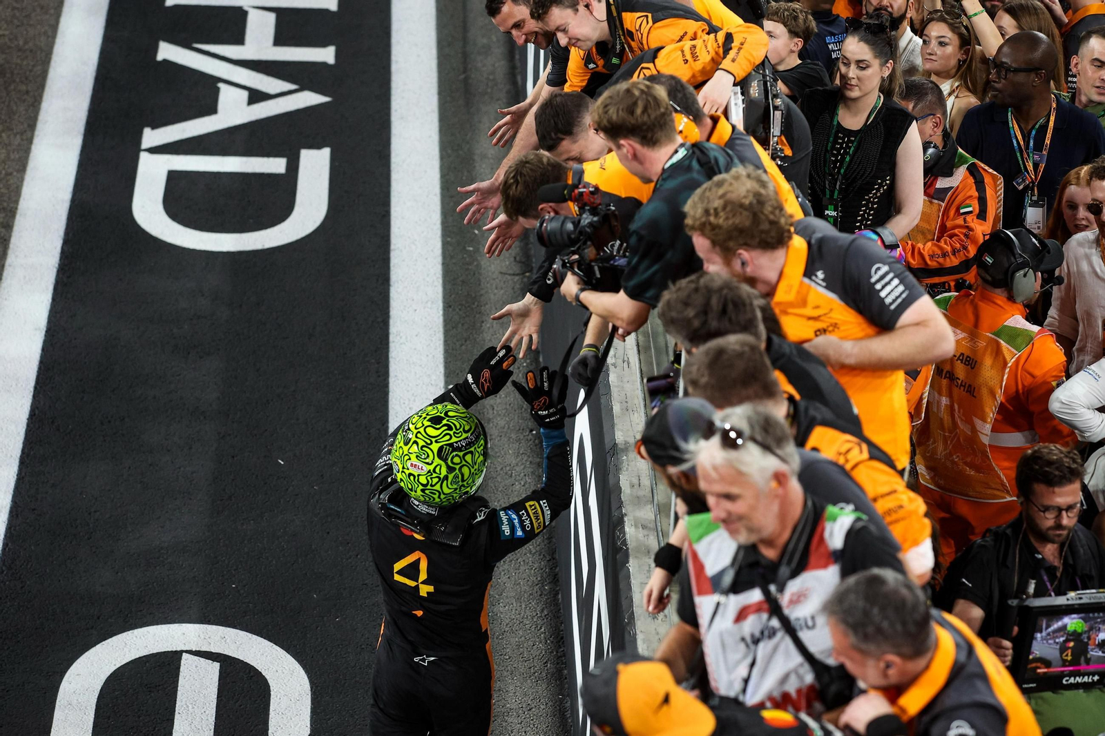 Las fotos del título mundial de Lando Norris en la Fórmula 1