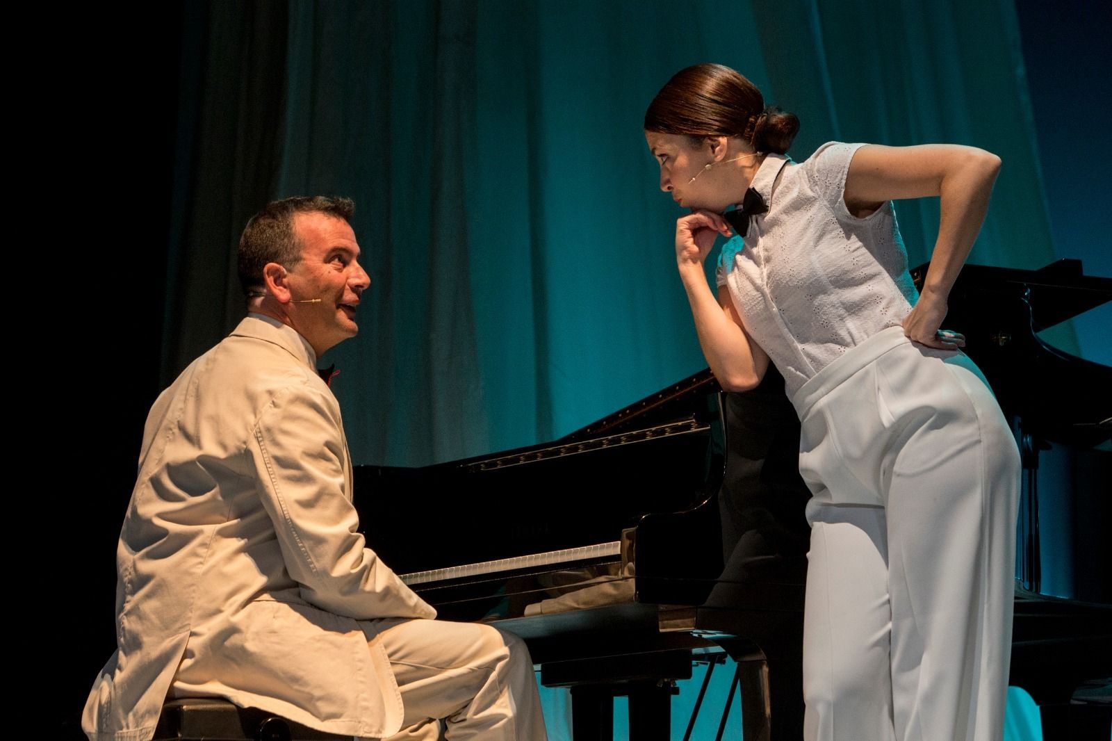 Un momento de la representación de esta obra teatral.