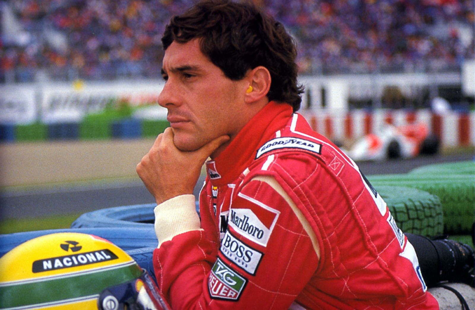 Ayrton Senna.