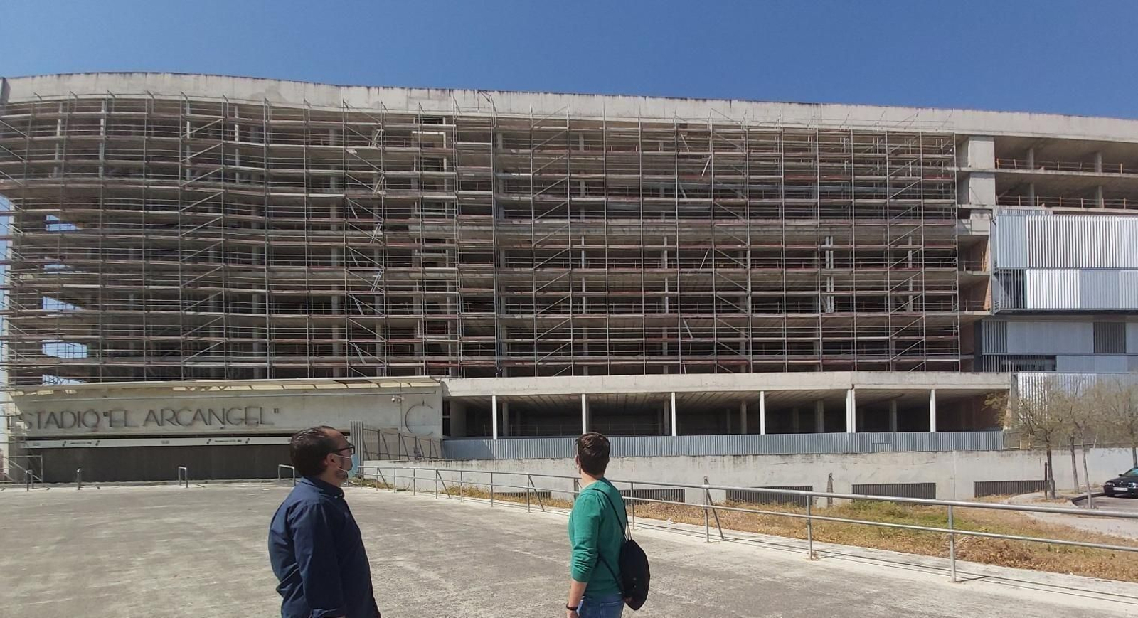 Estado de la actuación en la Preferencia de El Arcángel.