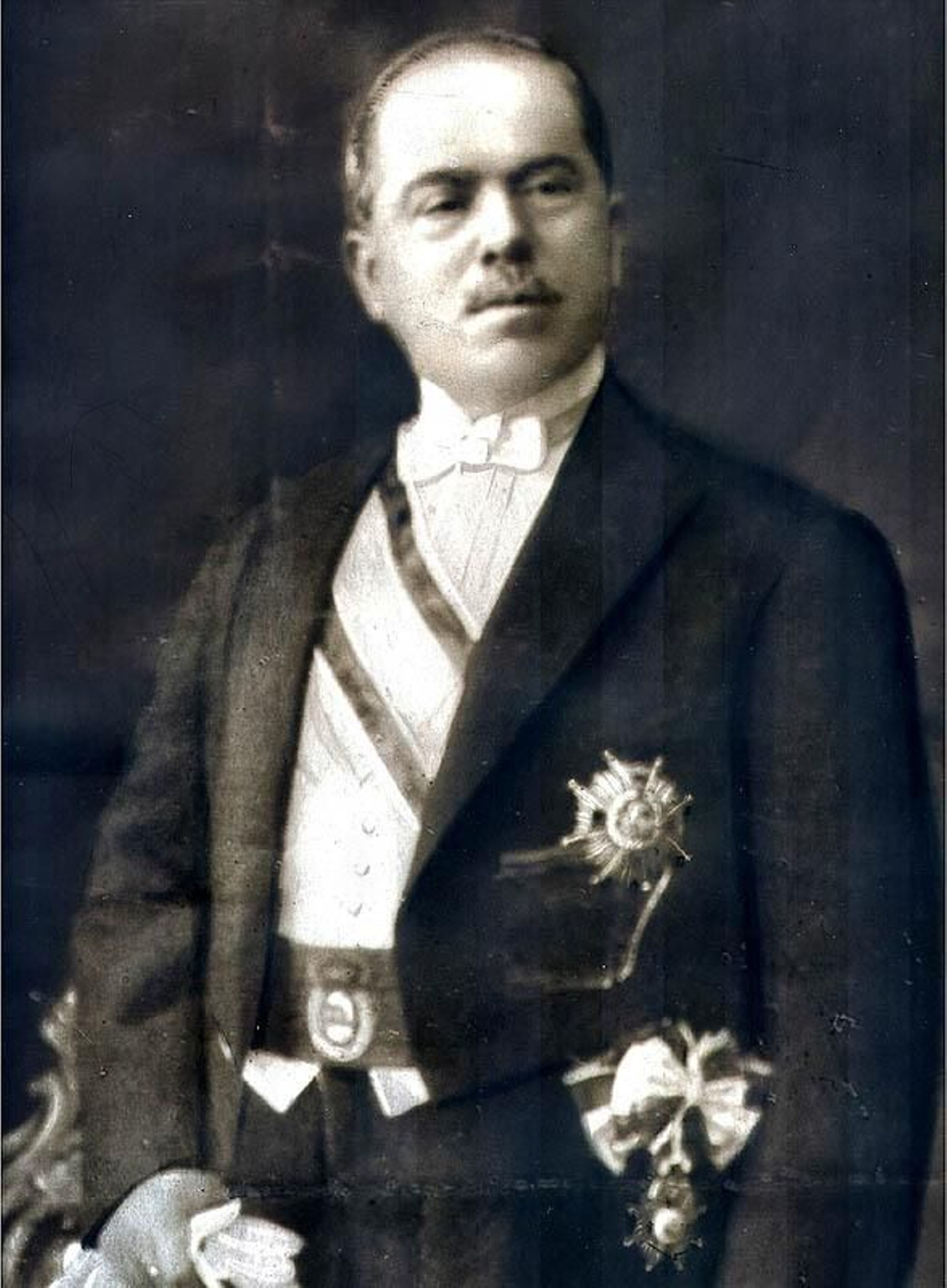 Antonio Baena, primer presidente de la Agrupación de Cofradías.