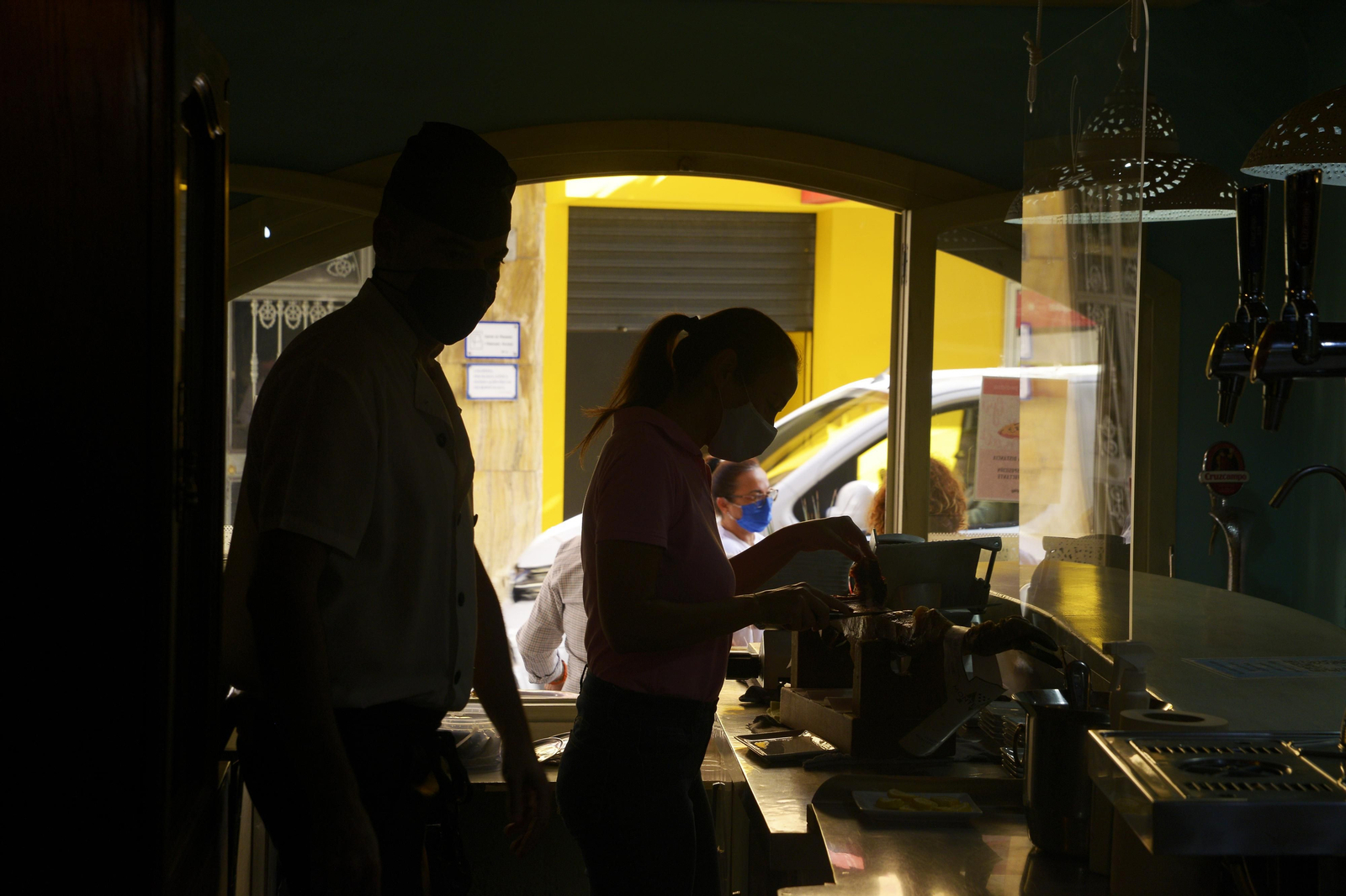 Fotos del centro de Algeciras en el primer fin de semana de Noviembre