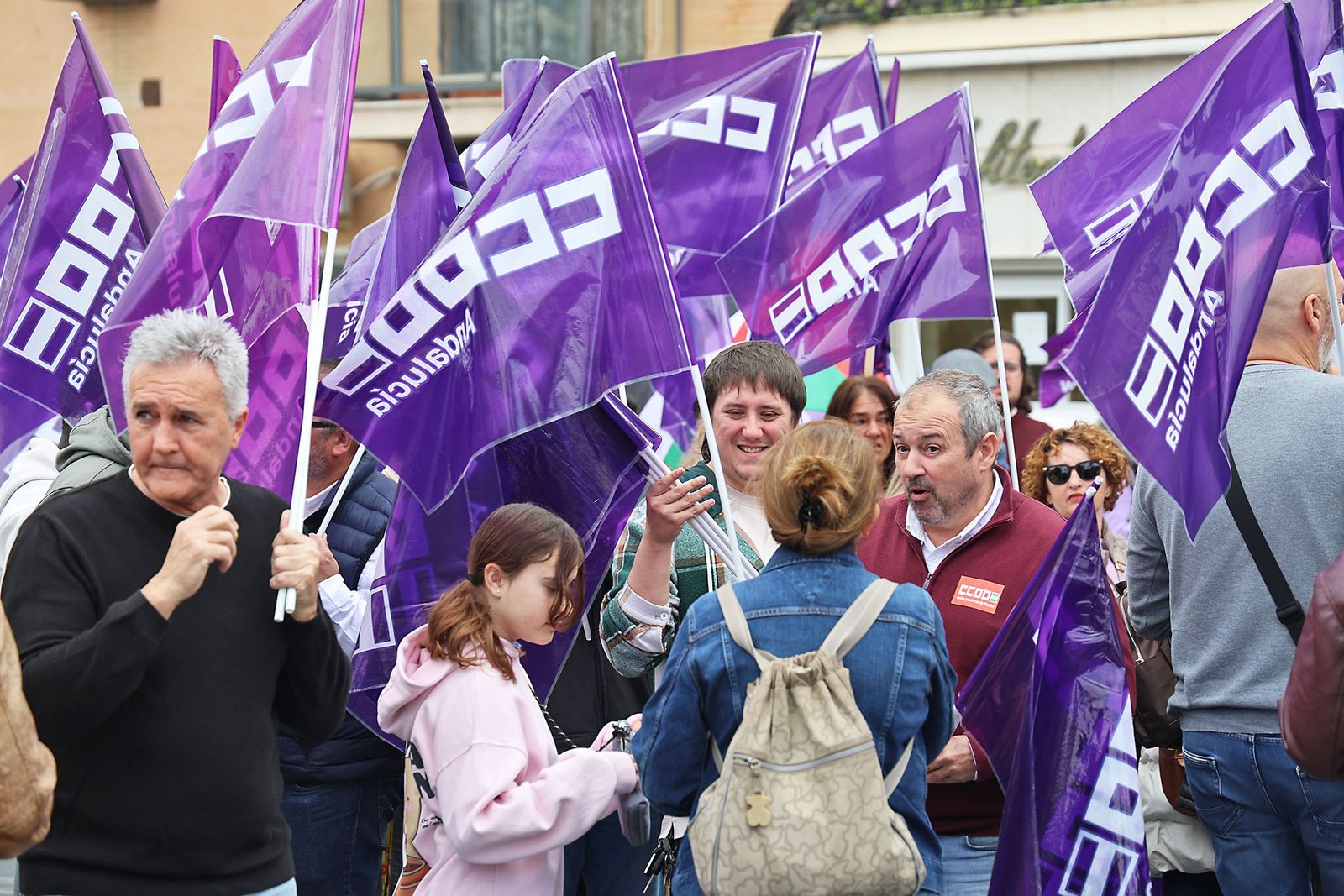 8M: Las fotografías de la manifestación del Día de la Mujer