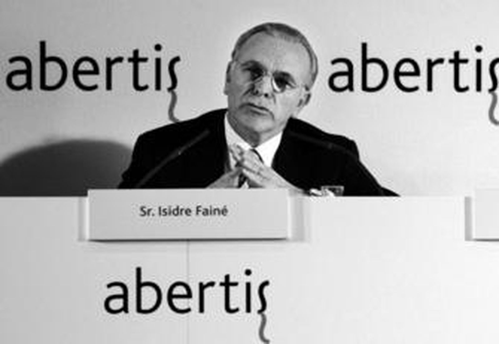 Isidre Fainé, presidente de Abertis.