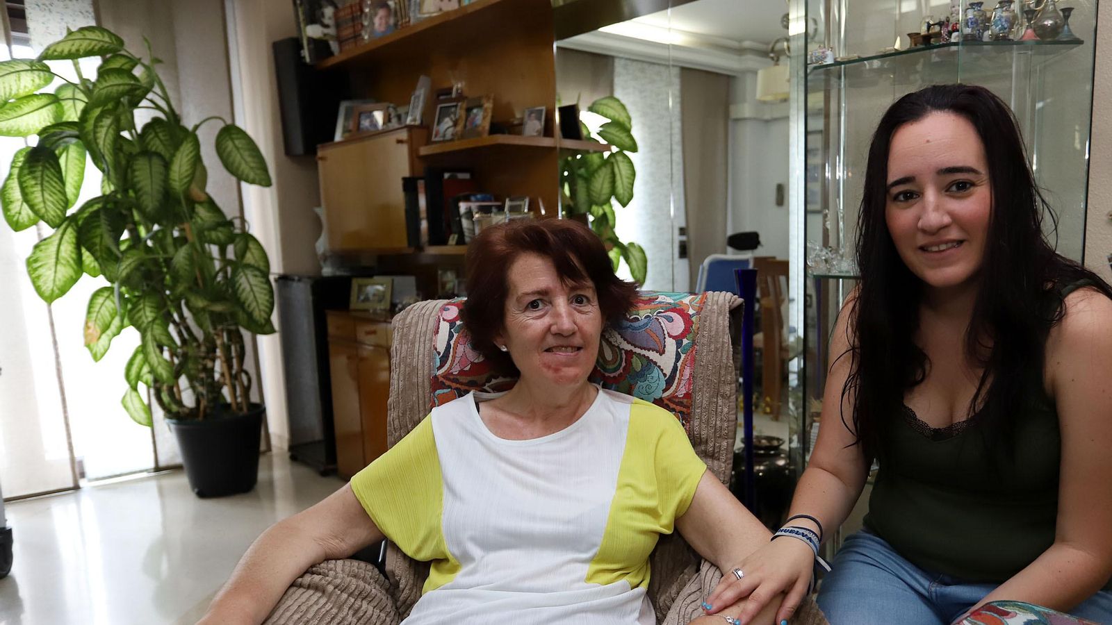 Carmen Humanes y su hija María.