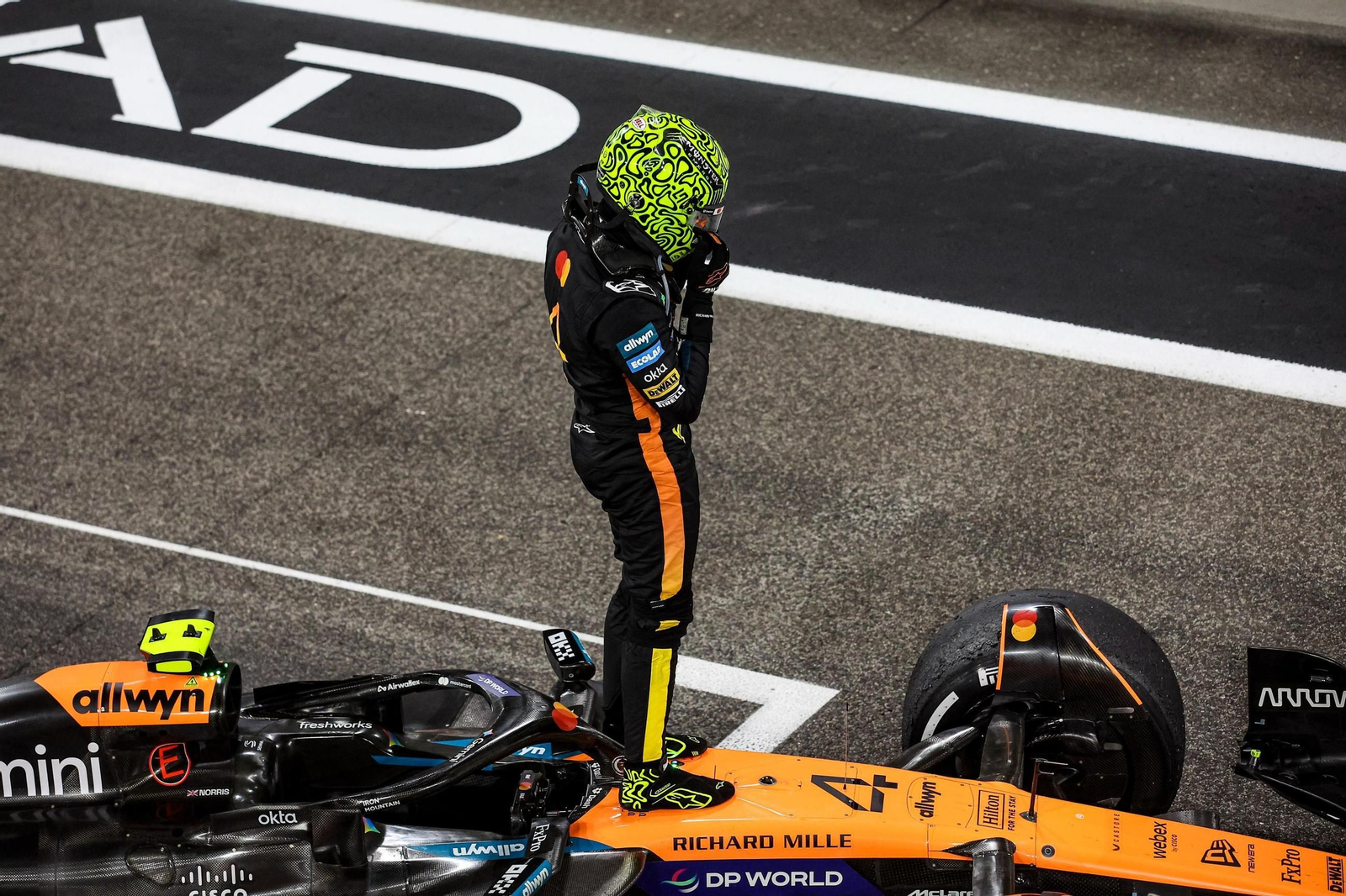 Las fotos del título mundial de Lando Norris en la Fórmula 1