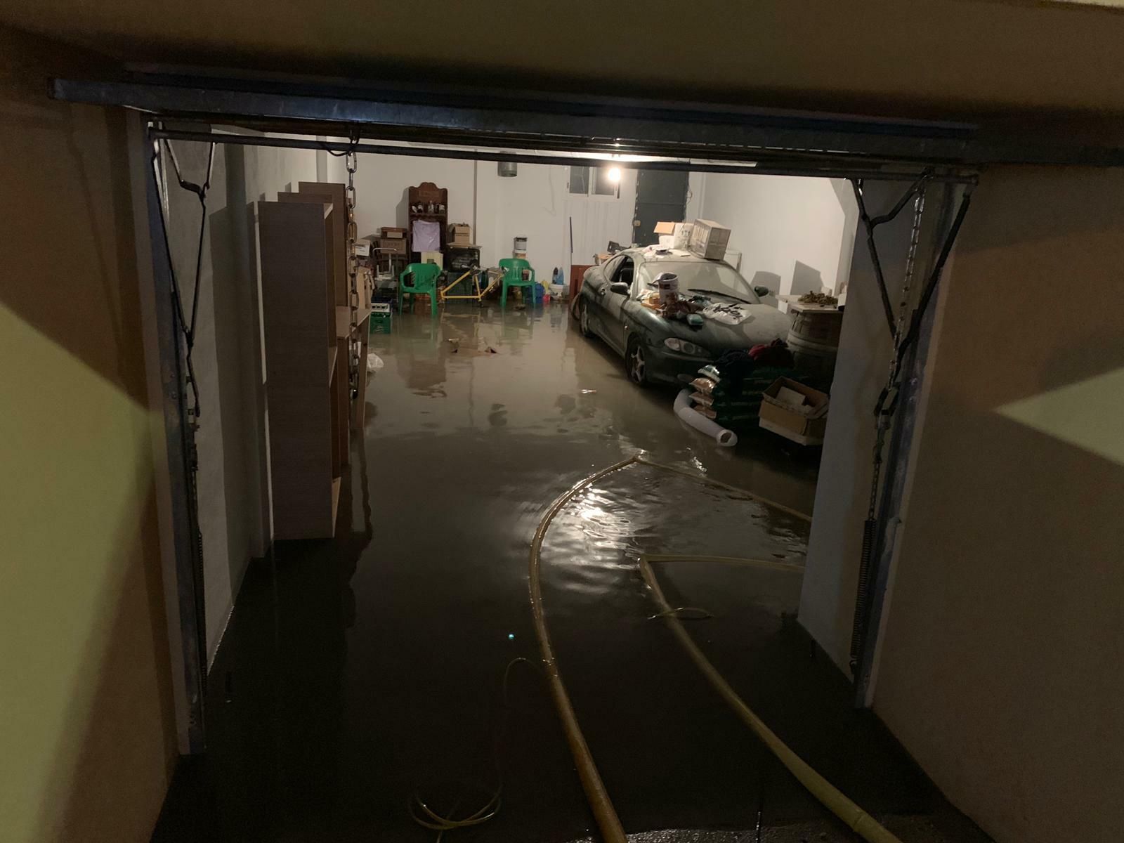 Las imágenes del paso de la gota fría por Almería