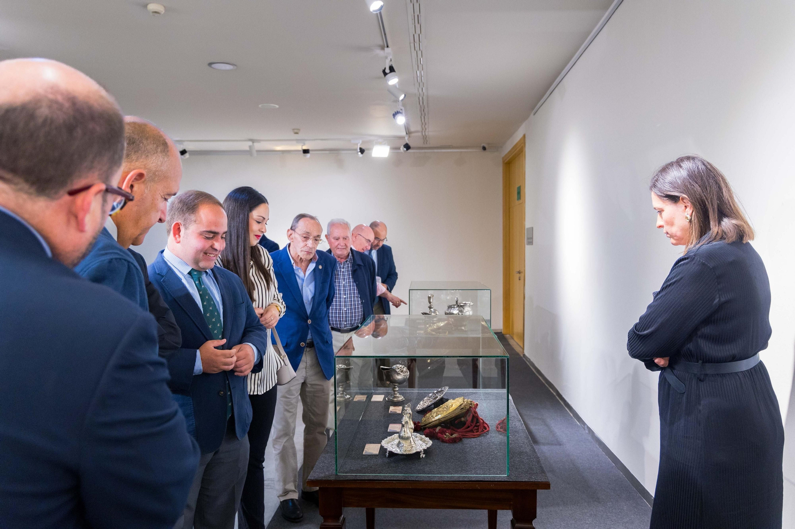 Inauguración de la exposición 'Panis Vitae' por el Corpus de San Fernando