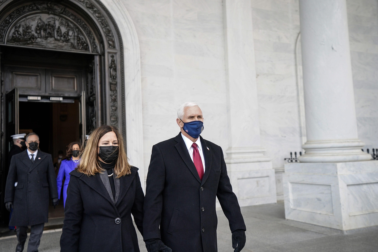 Las imágenes de la toma de posesión de Joe Biden como presidente de EEUU