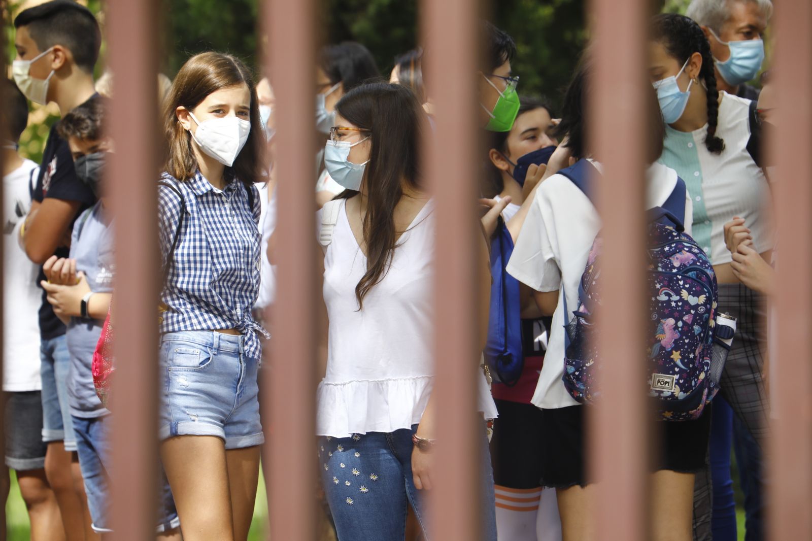 La vuelta a las aulas de los estudiantes de Secundaria y FP de Córdoba en el curso 2021/2022, en imágenes