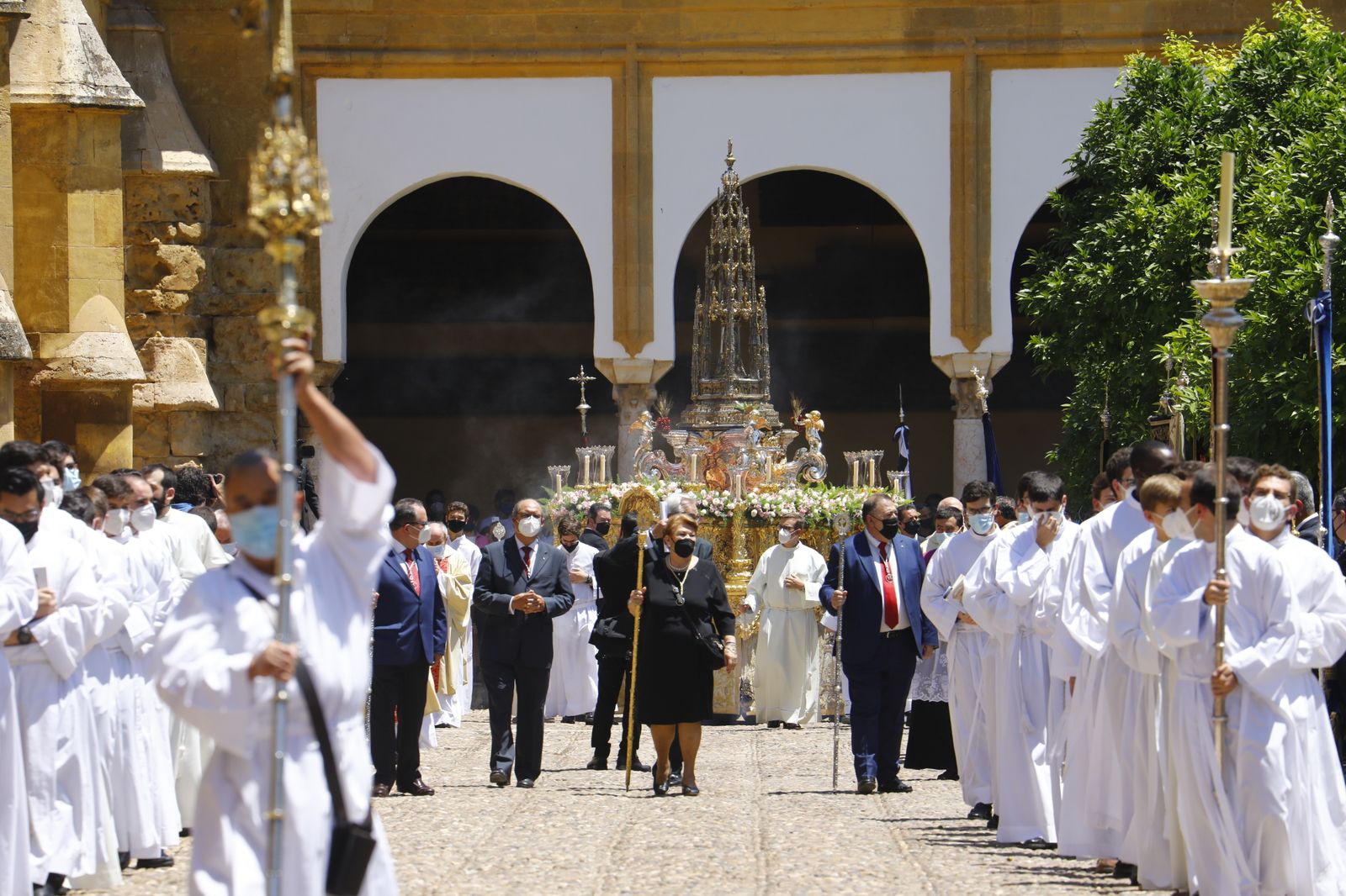 La procesión del Corpu Christi de Córdoba, en imágenes
