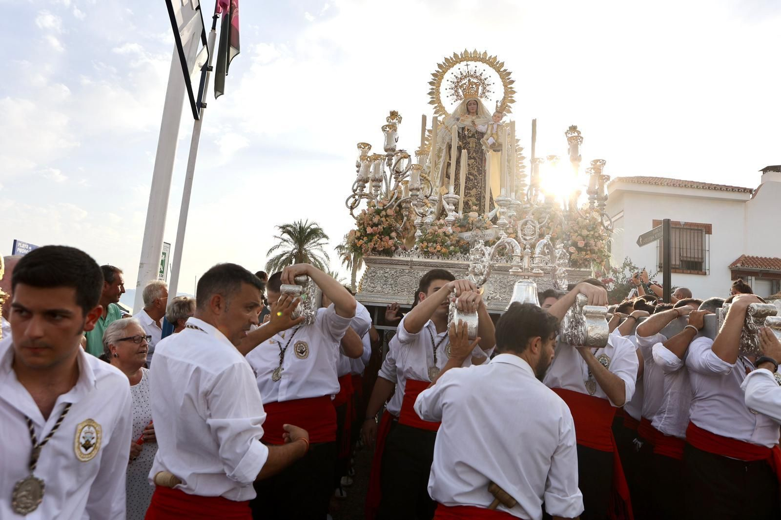La procesión de la Virgen del Carmen en El Palo y Pedregalejo, en fotos