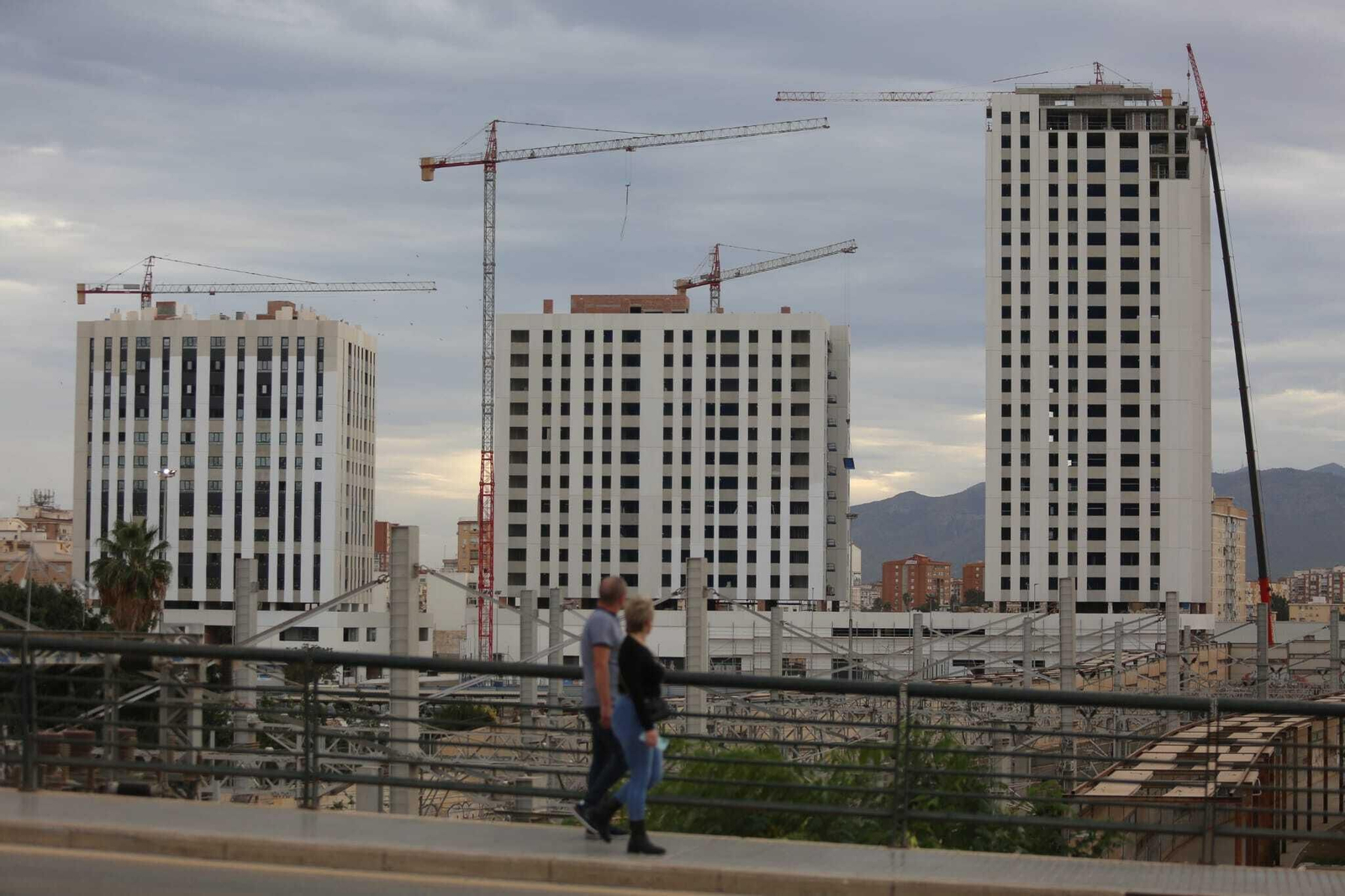 Las torres de pisos para alquiler de La Princesa.