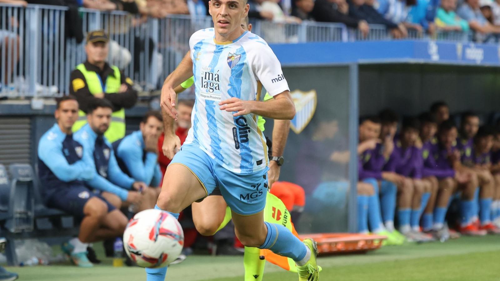 El Málaga CF - Eibar, en fotos