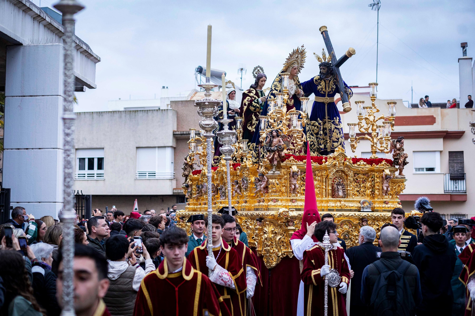 Las imágenes de la cofradía de Afligidos de la Semana Santa de San Fernando 2024
