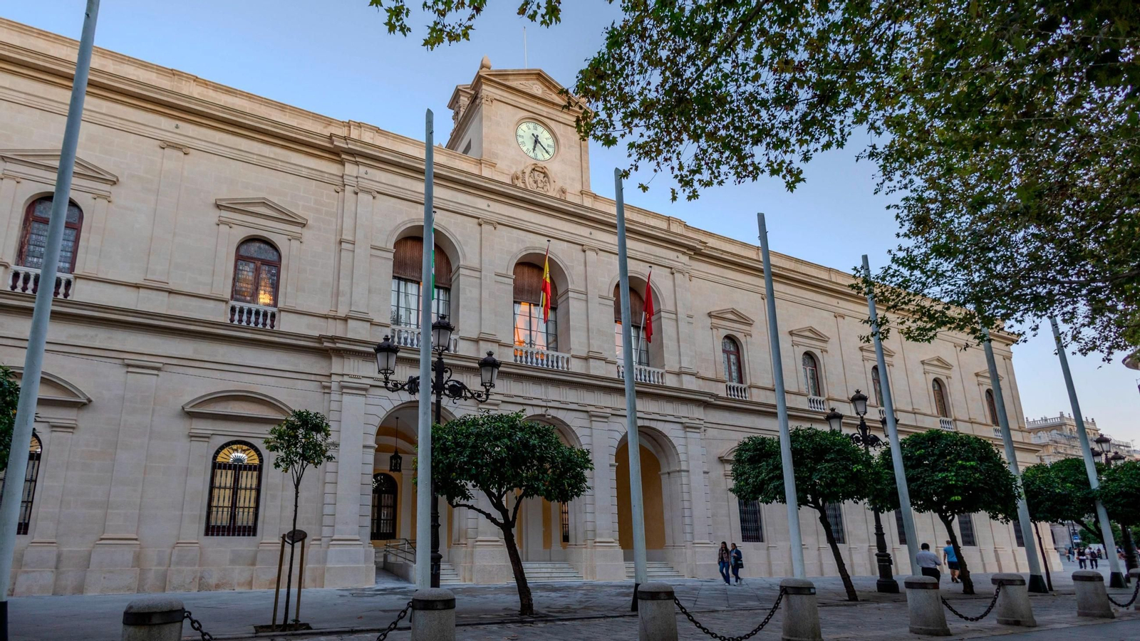 Fachada del Ayuntamiento de Sevilla