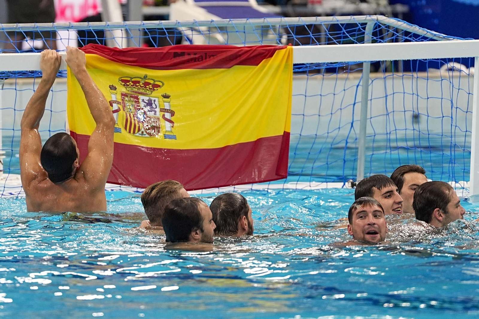 Las fotos del título mundial de España en waterpolo