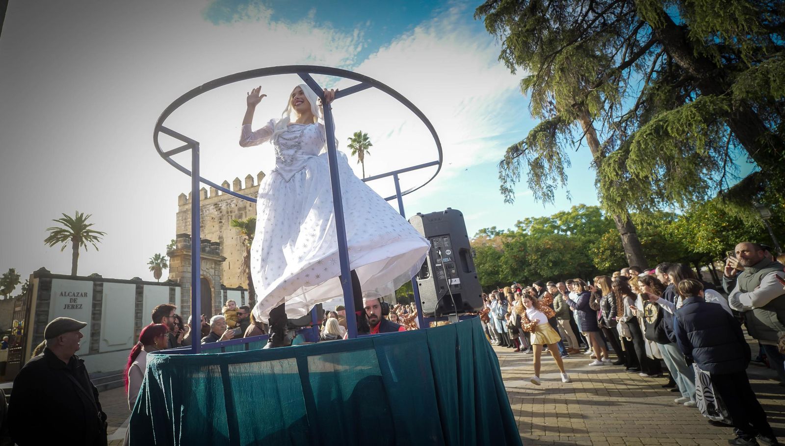 Imágenes del pasacalles Cascanueces en Jerez