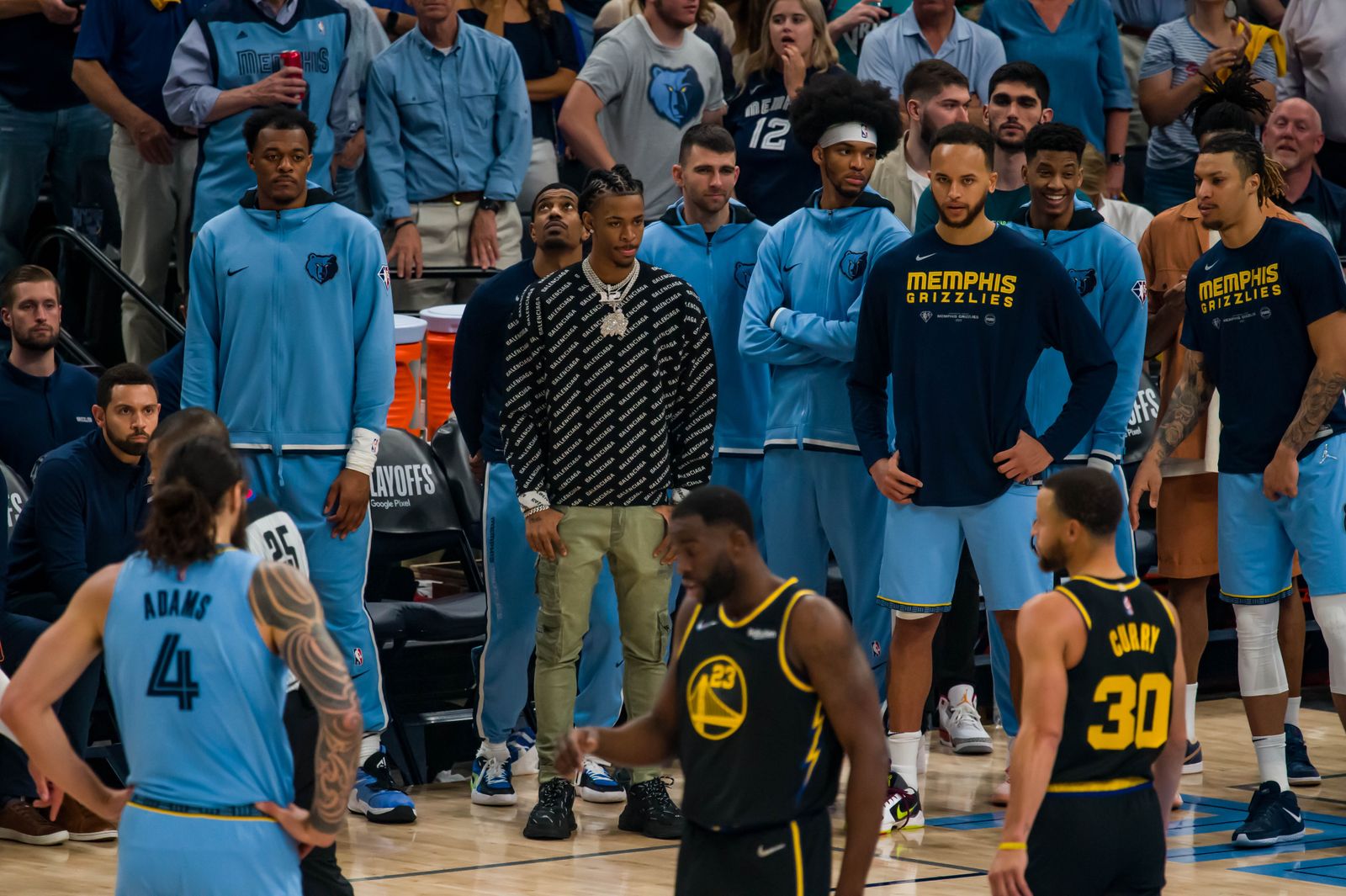 Imagen del partido celebrado en el FedEx Forum de Memphis, Tennessee.