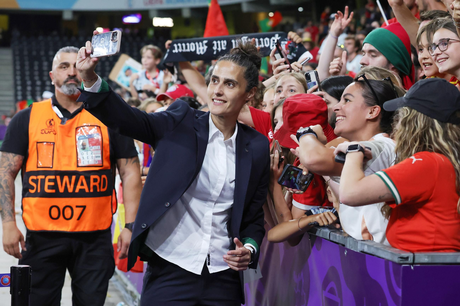 Las fotos del España-Portugal en la Eurocopa femenina
