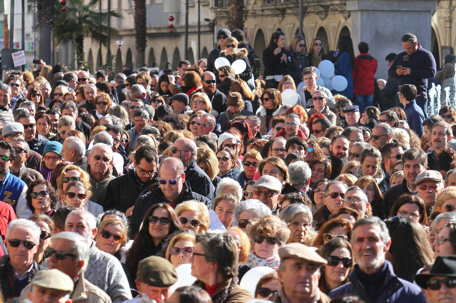 La marea blanca, en Huelva