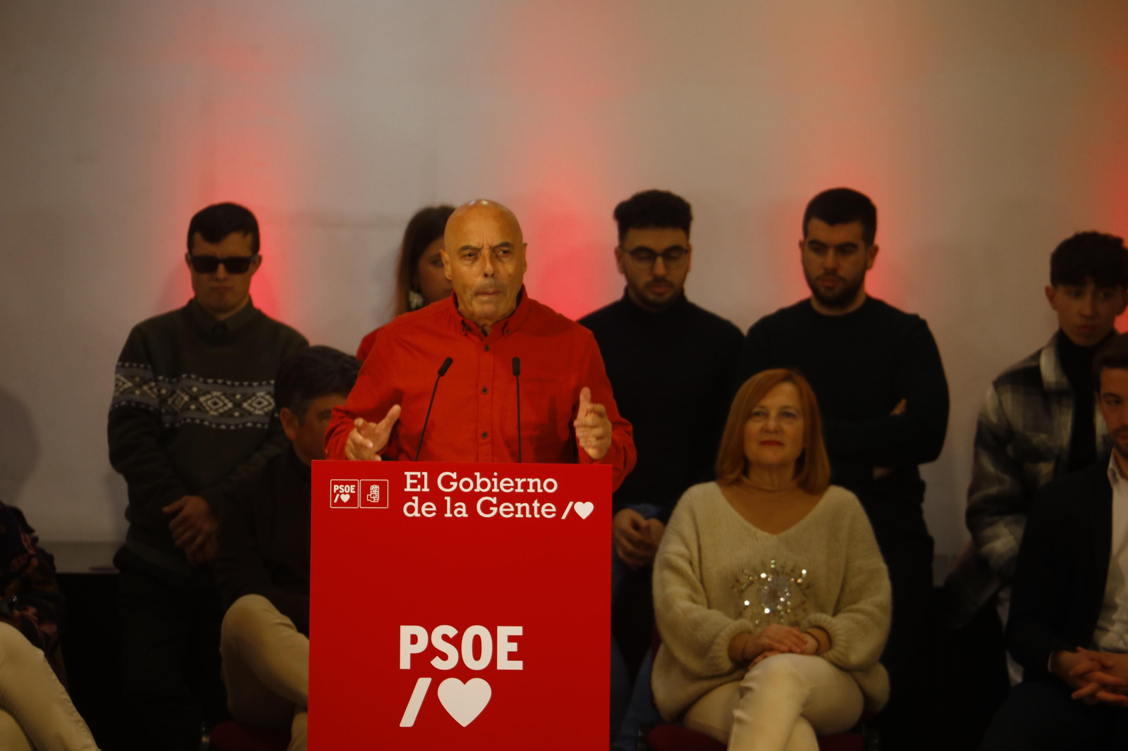 La presentación de Antonio Hurtado como candidato del PSOE a la Alcaldía de Córdoba, en imágenes