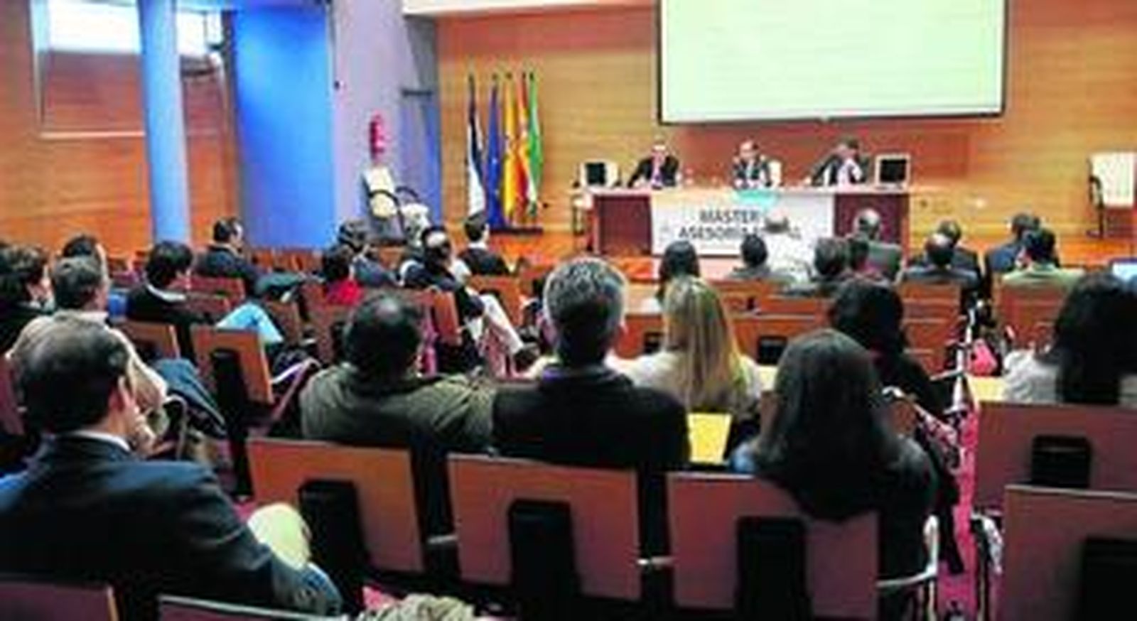 Un momento de la tercera jornada del master celebrada ayer.