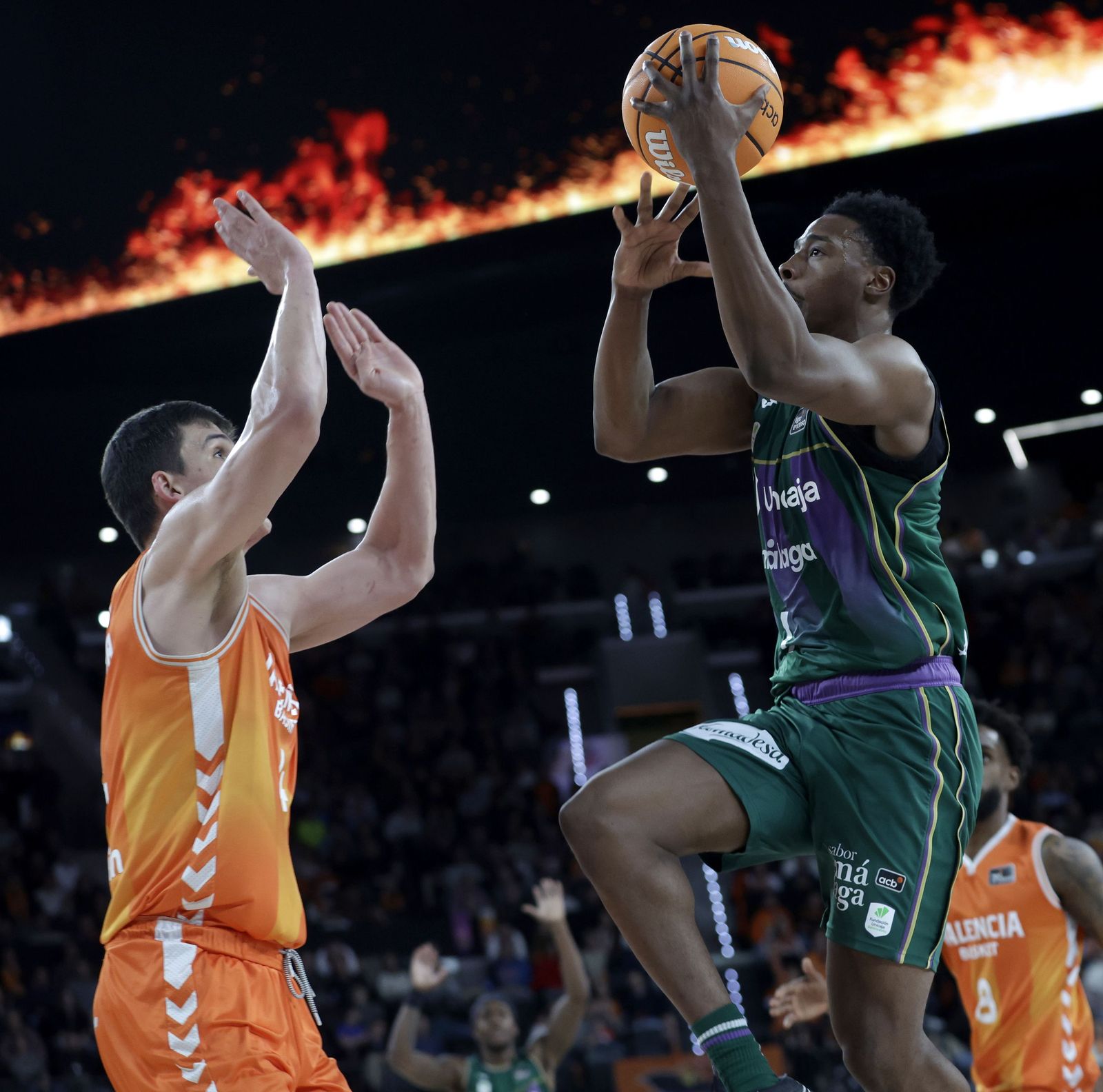 El Valencia Basket-Unicaja, en fotos