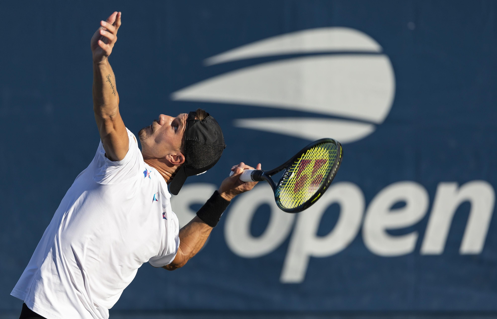 Las fotos del Davidovich-Fucsovics