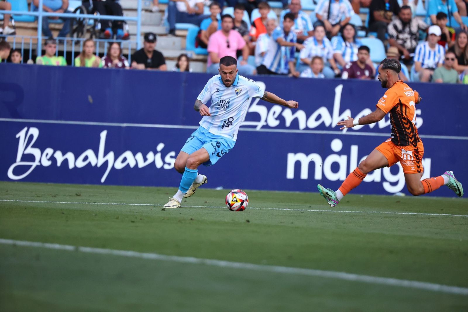 El Málaga CF - Antequera, en fotos