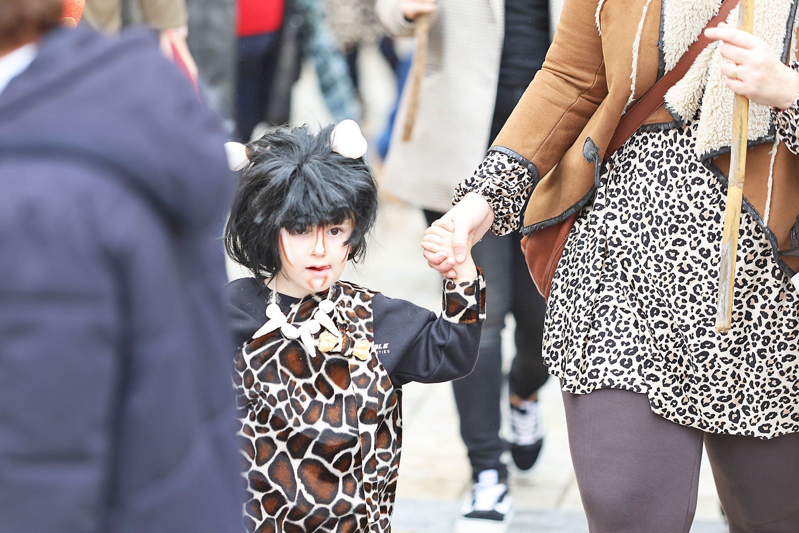 Imágenes del desfile “Un paseo por la historia”  de los niños del colegio Funcadia de Huelva