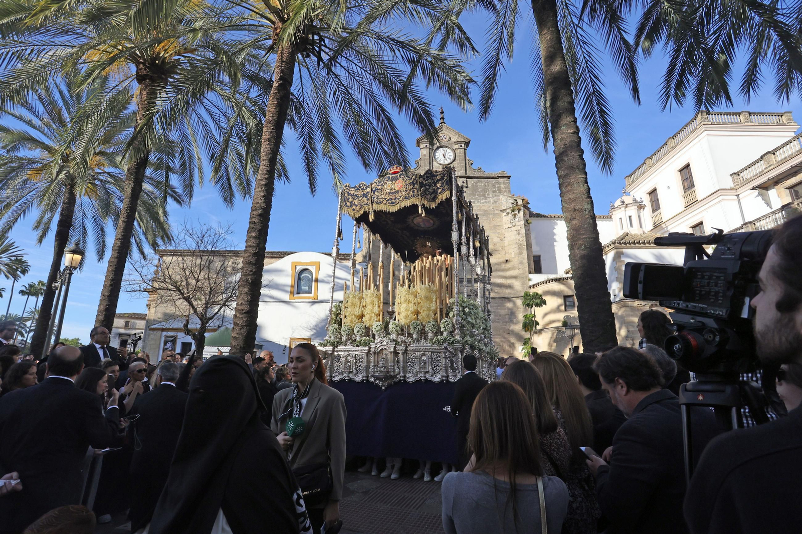 Imágenes de la Hermandad de la Oración en el Huerto del Jueves Santo de Jerez 2025