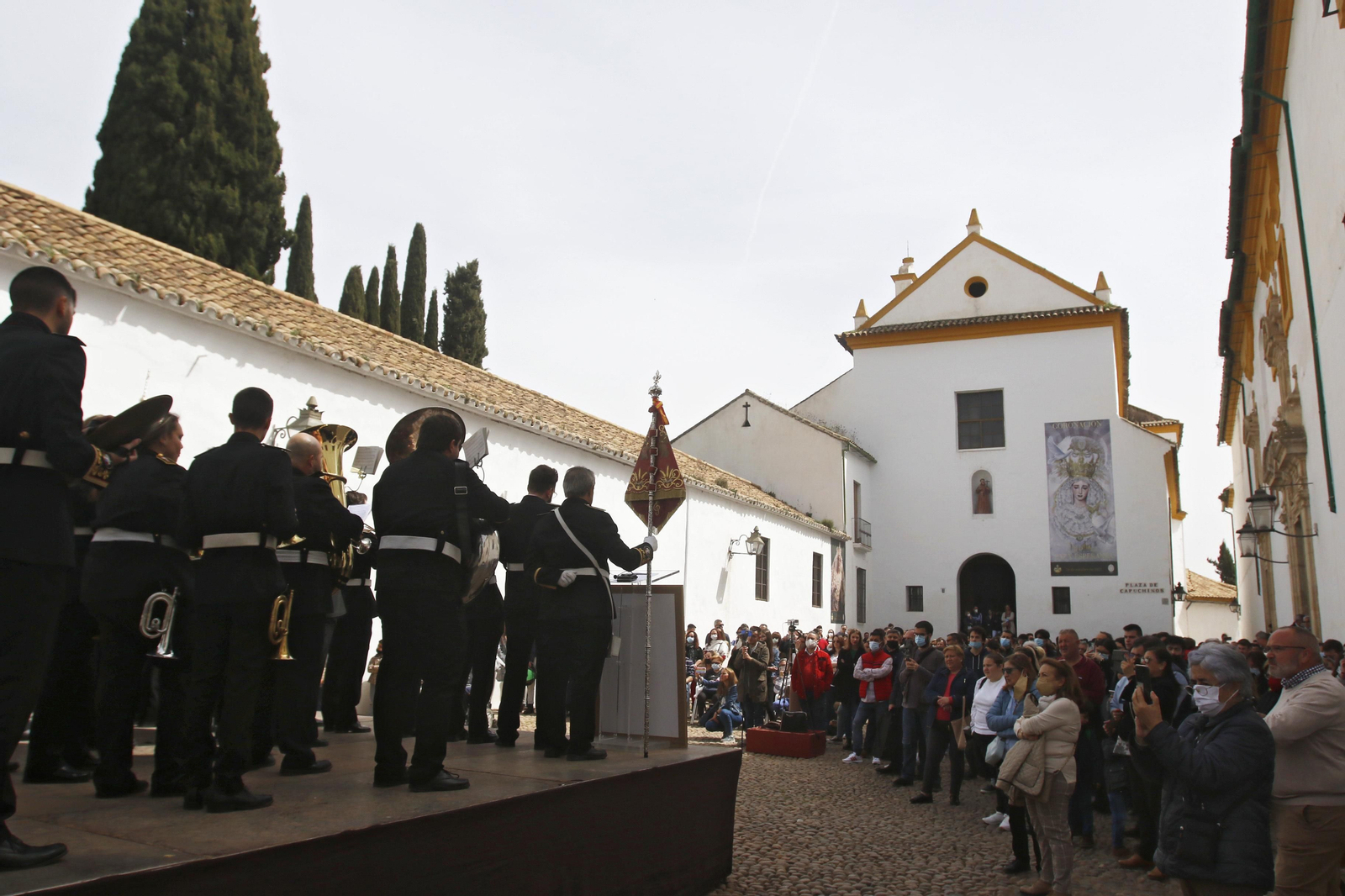 El concierto de marchas procesionales en honor al Señor de la Humidad y Paciencia de Córdoba, en imágenes