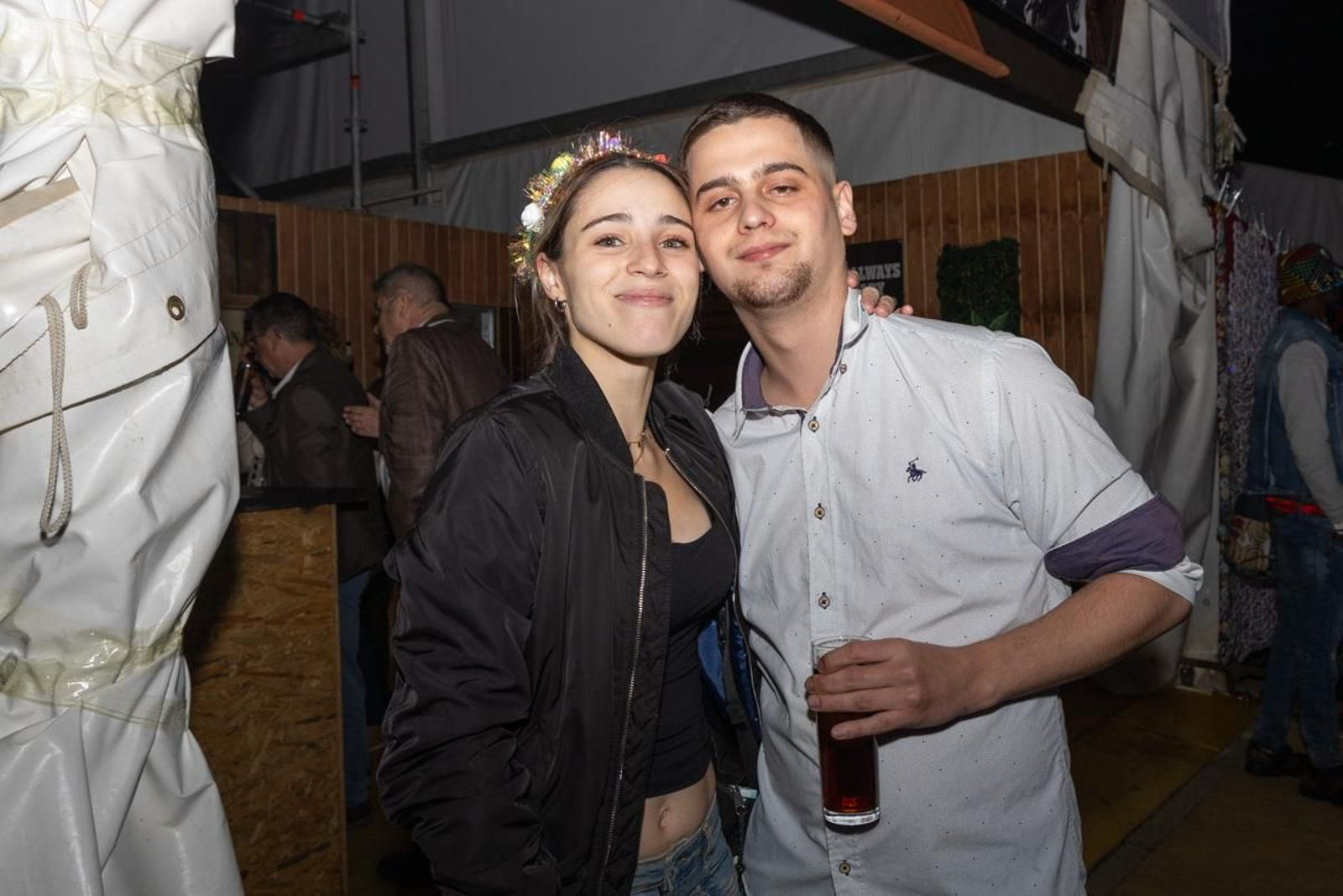 Feria de San Lucas por la noche, en imágenes