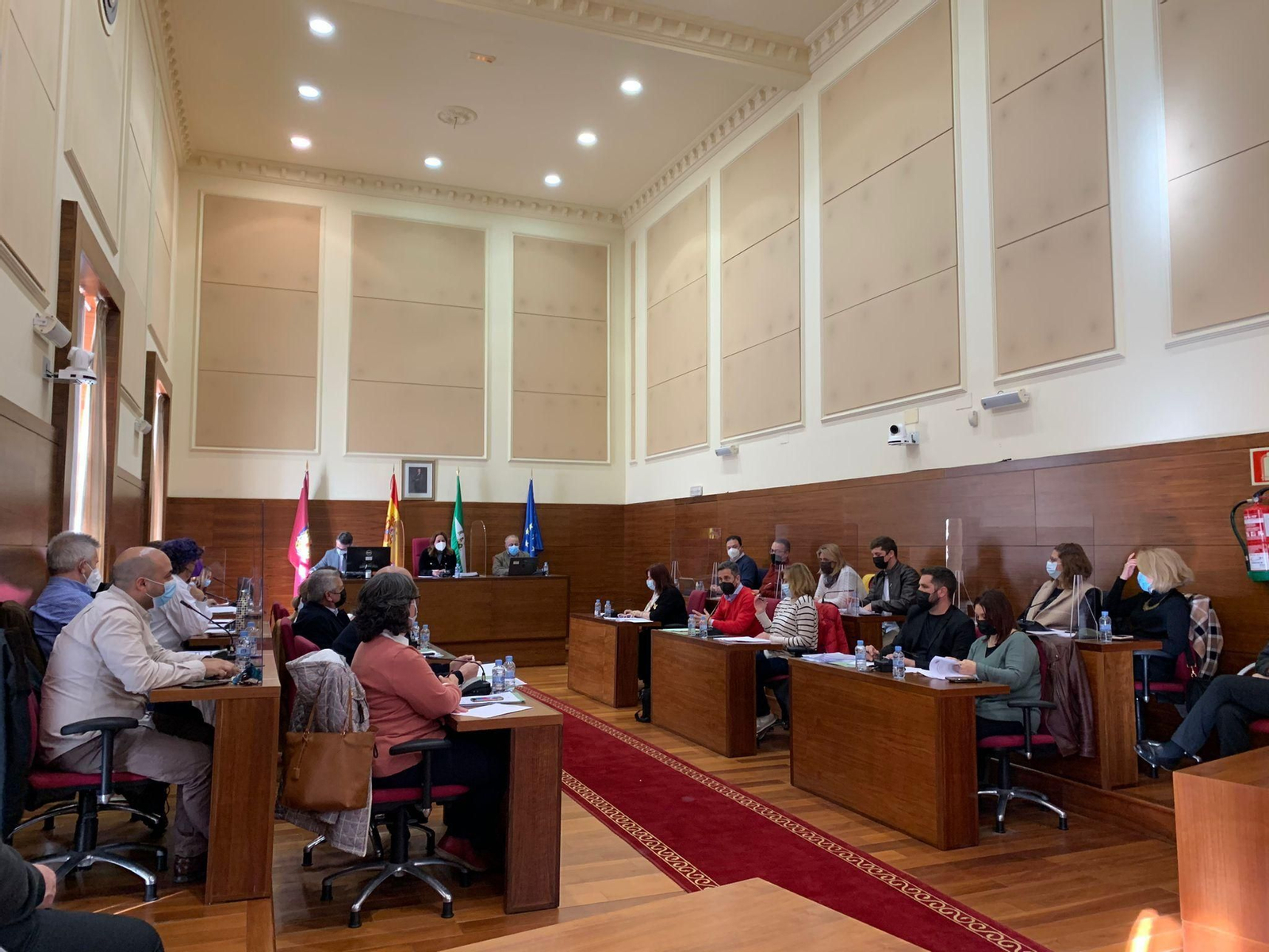 Pleno ordinario del mes de marzo.