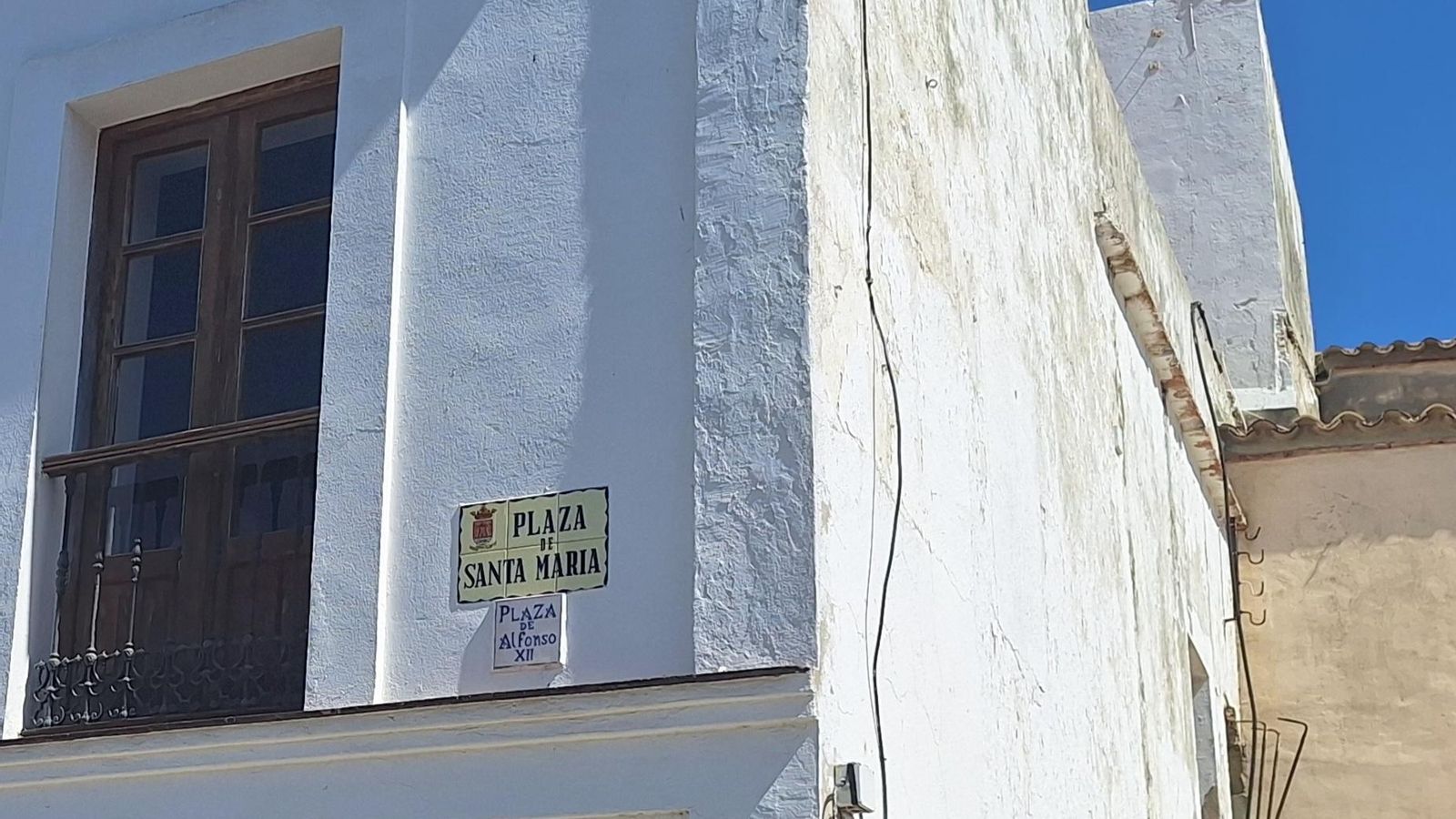 La plaza de Santa María se llamó de Alfonso XII entre 1902 y 1931.