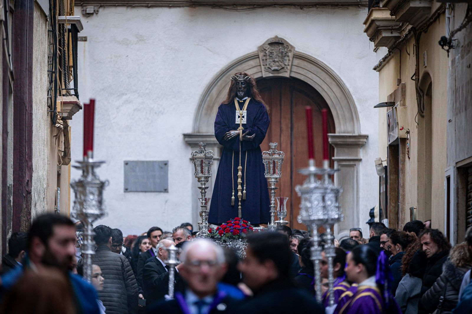 Así ha sido el traslado de las imágenes de Medinaceli a San Antonio