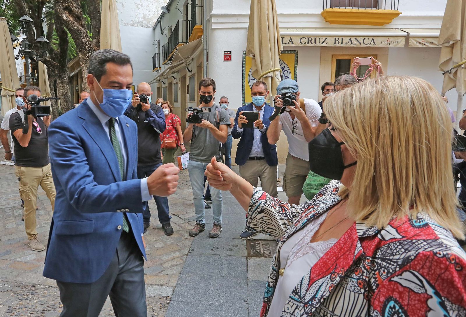 Visita institucional de Juanma Moreno Bonilla a Jerez