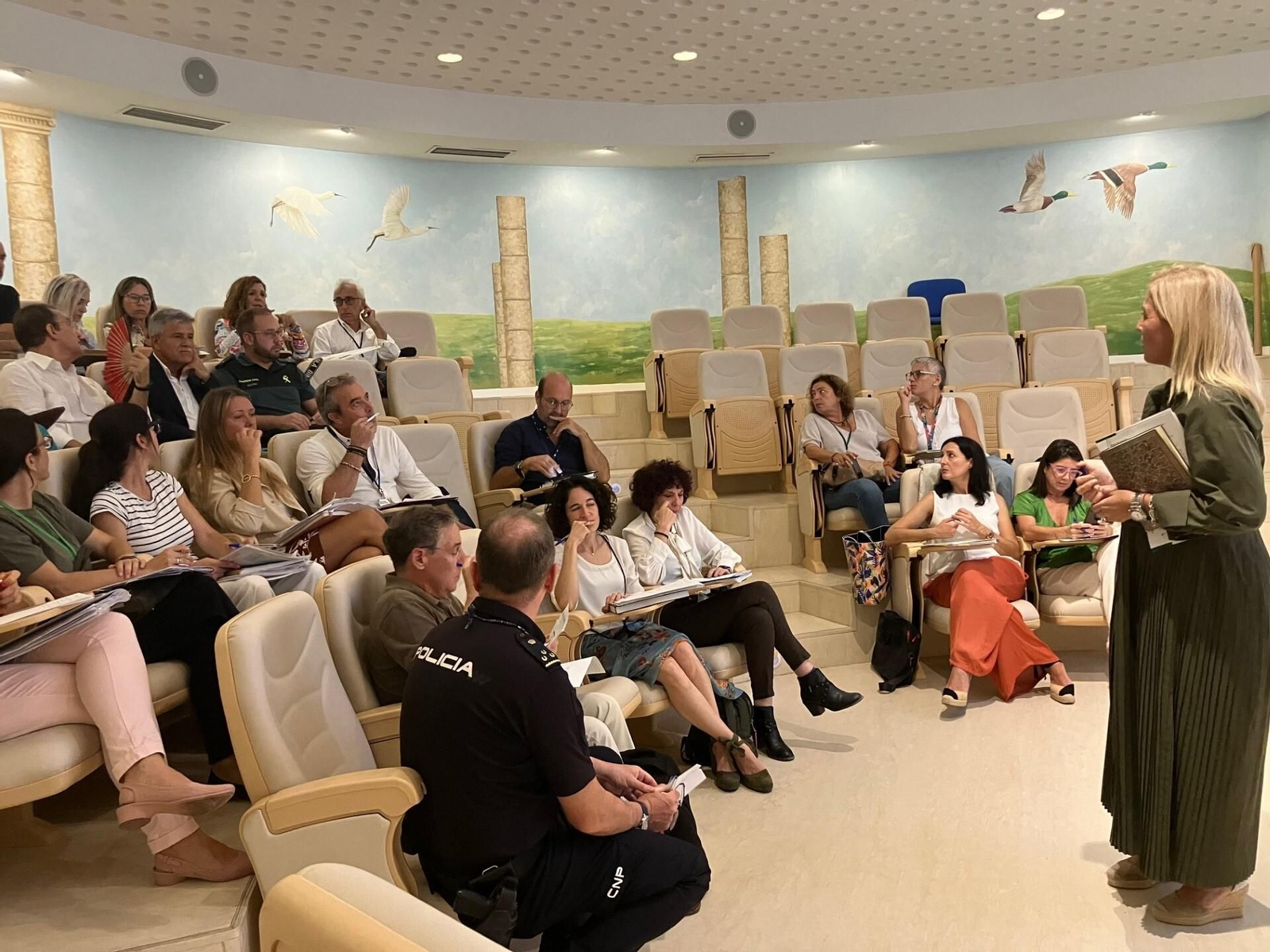Reunión en Jerez de la comisión contra las agresiones al personal sanitario de la provincia. Reunión en Jerez de la comisión contra las agresiones al personal sanitario de la provincia.