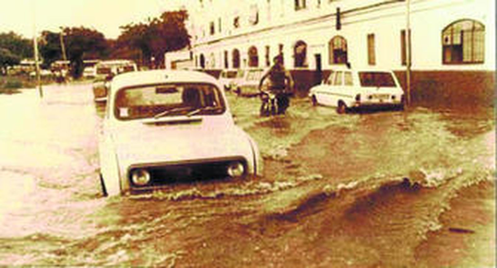 La riada que dejó a Jerez sin agua