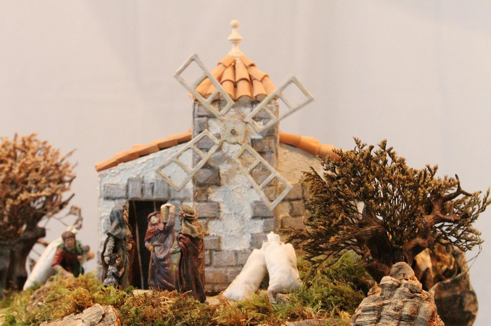 Belén de la Hermandad del Nazareno, en imágenes