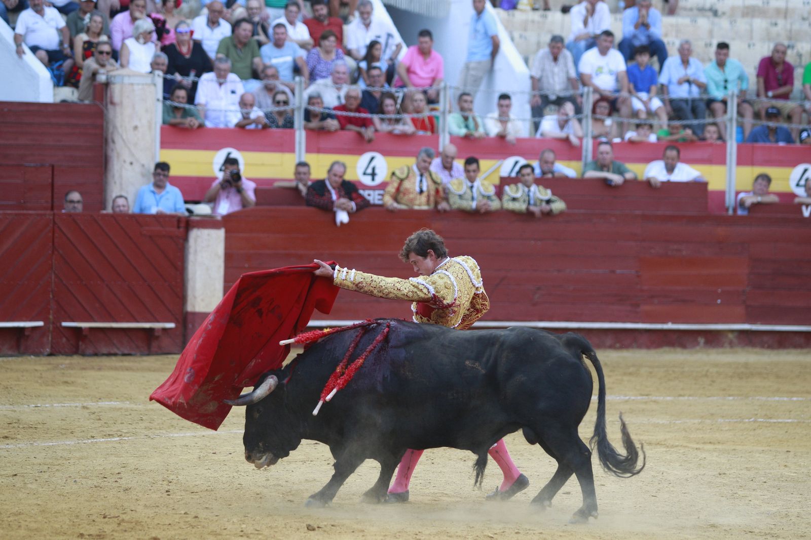 Imágenes de la corrida de toros del jueves en la Feria de Almería 2024