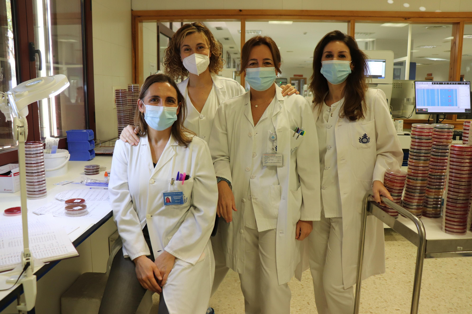 El equipo asistencial responsable de las guías en el Hospital del Aljarafe.