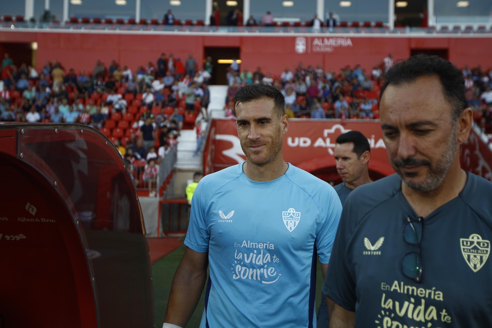 La victoria de la U.D. Almería ante el Real Burgos, en imágenes
