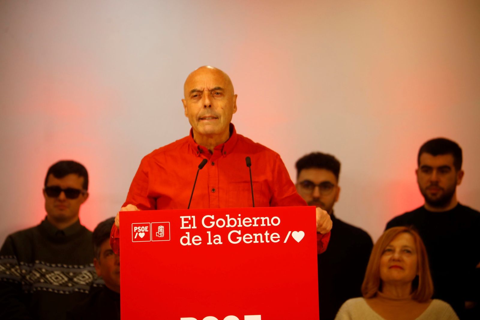 Antonio Hurtado, en el acto de presentación de su candidatura a la Alcaldía de Córdoba.