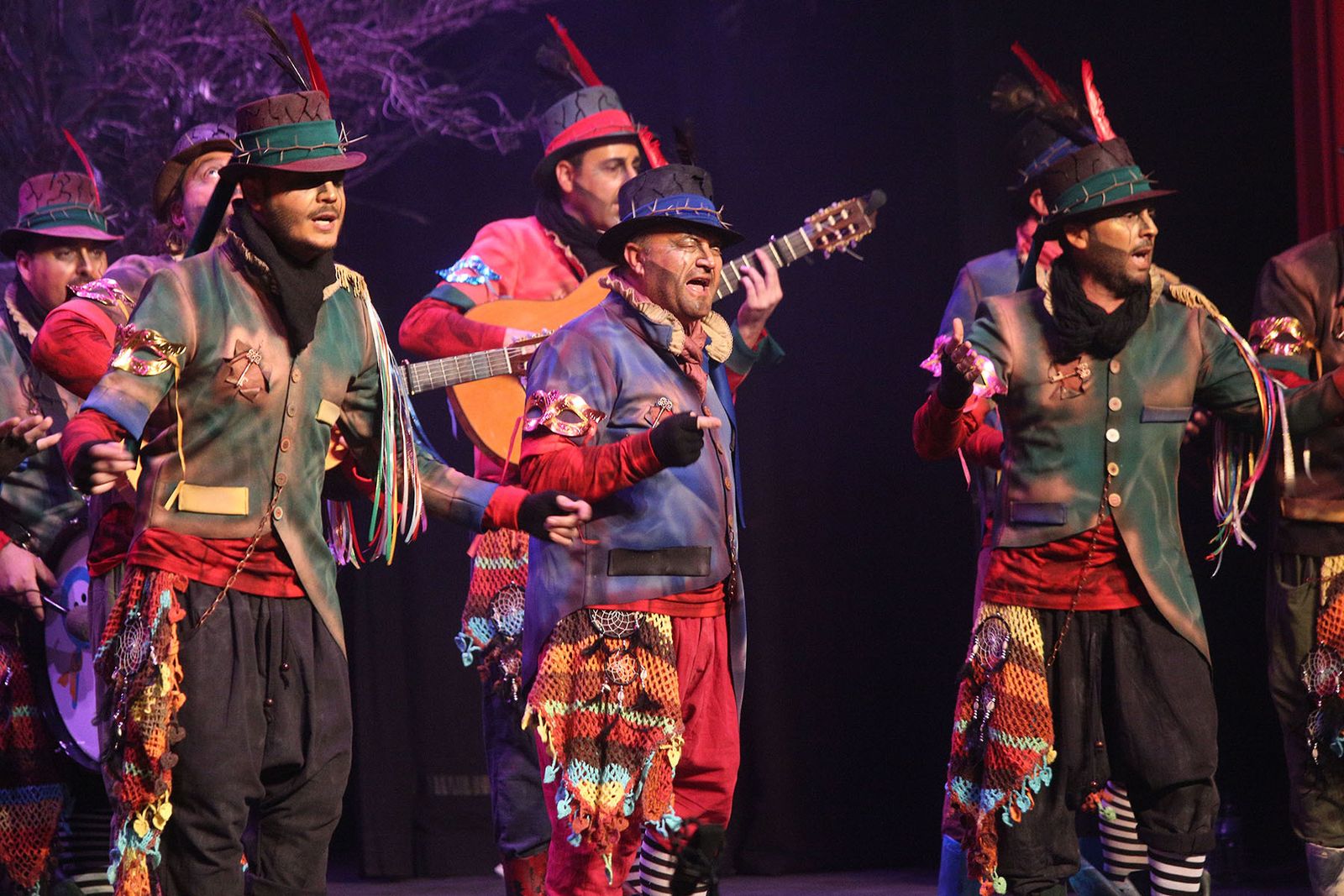 Segundo día de preliminares del Carnaval Colombino en imágenes