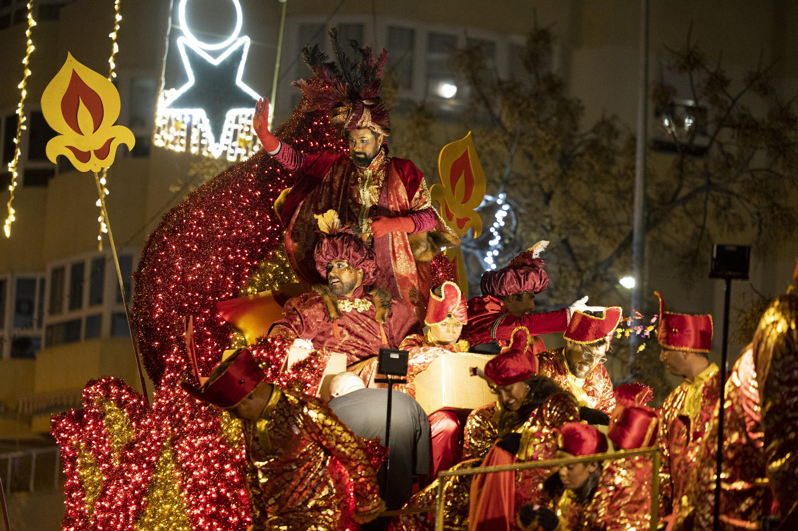 LA CABALGATA DE REYES DE CÁDIZ, EN IMÁGENES