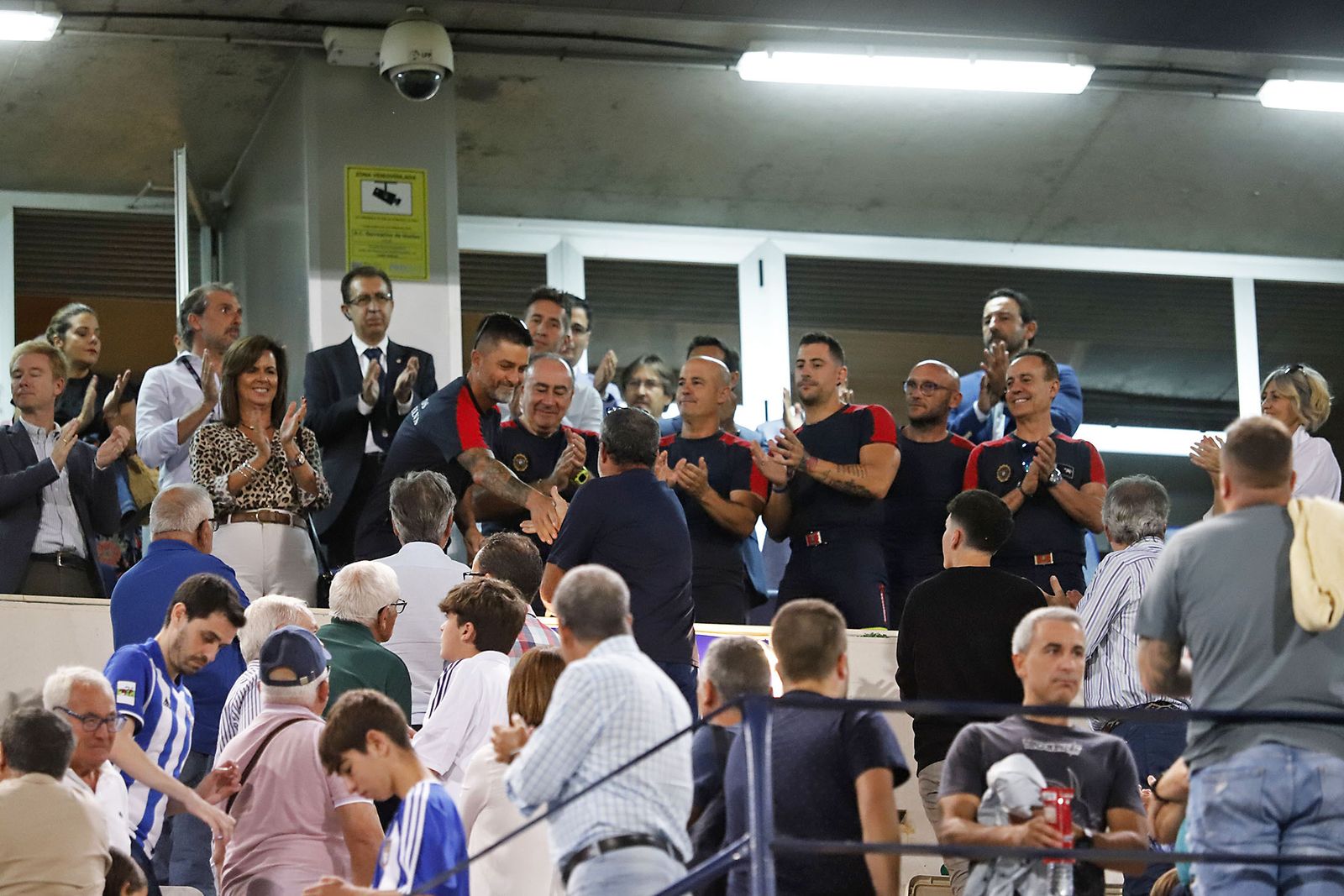 Imágenes del ambiente en el encuentro entre el Recreativo de Huelva y el CD Castellón