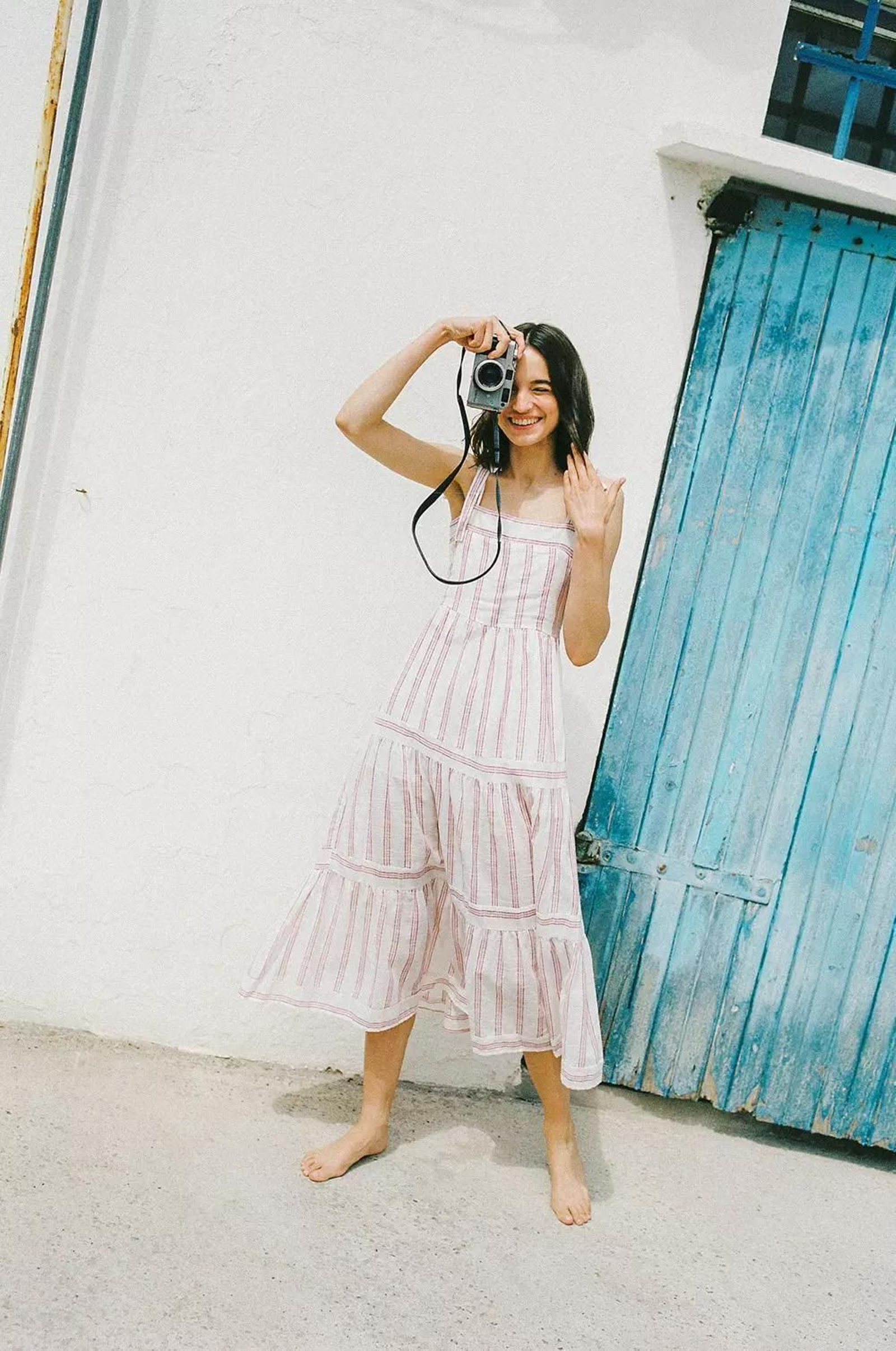 Vestido de algodón de Primark.